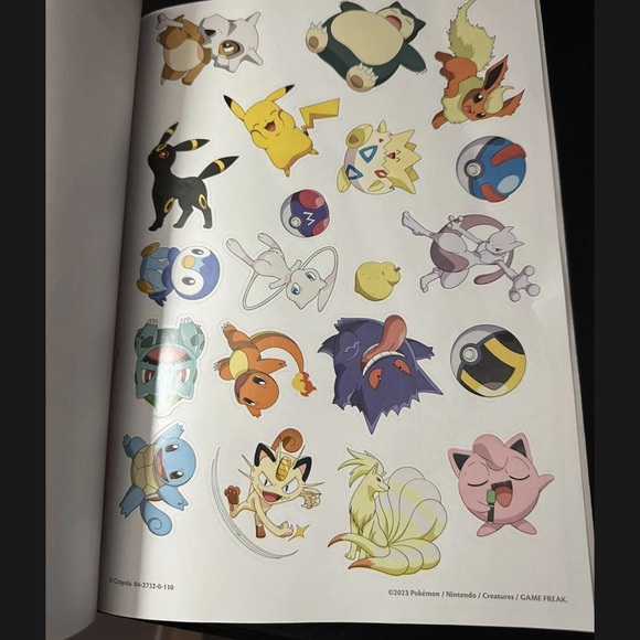 Crayola Pokémon coloring book - Picture 5 of 5